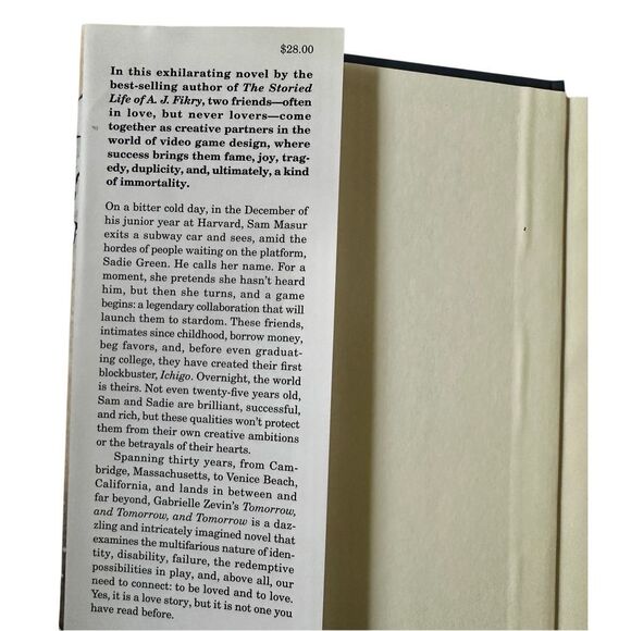 Tomorrow and Tomorrow and Tomorrow by Gabrielle Zevin hardback - Picture 6 of 6